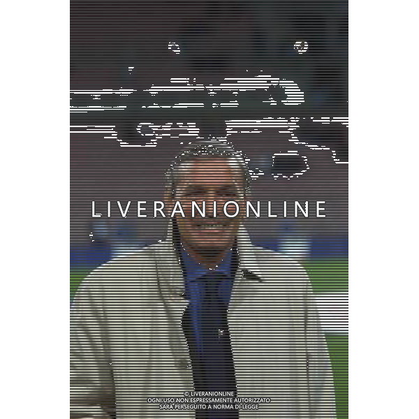 TRIESTE 28-01 2001 ITALIA -LITUANIA NELLA FOTO GIGI RIVA AG ALDO LIVERANI SAS