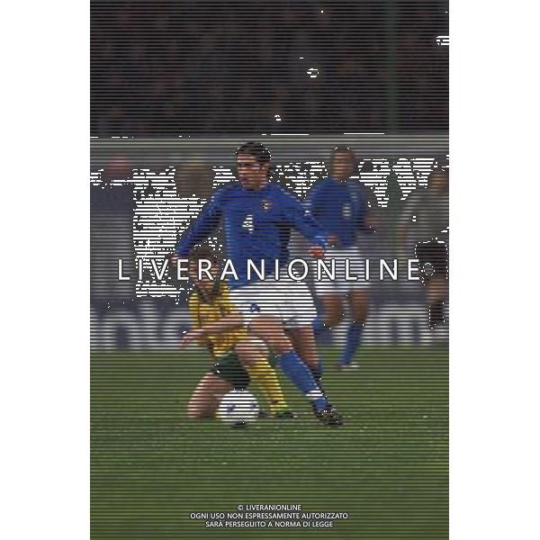 TRIESTE 28-01 2001 ITALIA -LITUANIA NELLA FOTO ALESSIO TACCHINARDI AG ALDO LIVERANI SAS