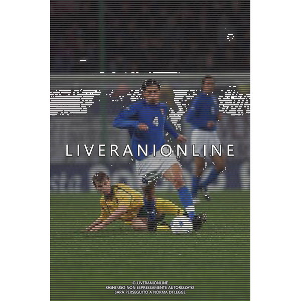 TRIESTE 28-01 2001 ITALIA -LITUANIA NELLA FOTO ALESSIO TACCHINARDI AG ALDO LIVERANI SAS