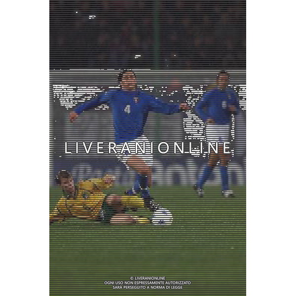 TRIESTE 28-01 2001 ITALIA -LITUANIA NELLA FOTO ALESSIO TACCHINARDI AG ALDO LIVERANI SAS