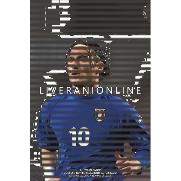 TRIESTE 28-01 2001 ITALIA -LITUANIA NELLA FOTO TOTTI FRANCESCO AG ALDO LIVERANI SAS