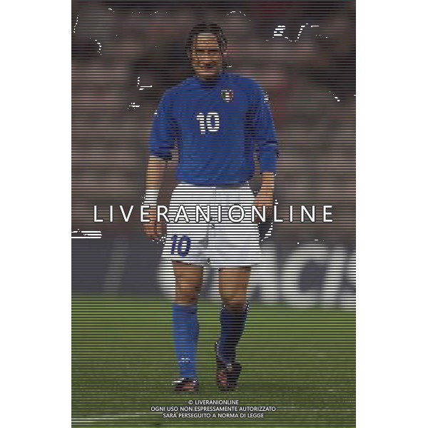 TRIESTE 28-01 2001 ITALIA -LITUANIA NELLA FOTO TOTTI FRANCESCO AG ALDO LIVERANI SAS