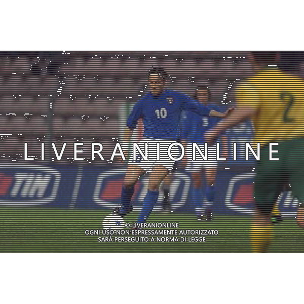 TRIESTE 28-01 2001 ITALIA -LITUANIA NELLA FOTO TOTTI FRANCESCO AG ALDO LIVERANI SAS