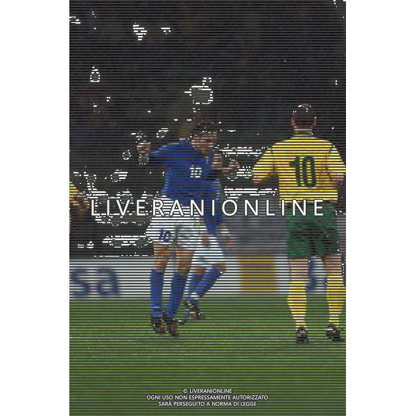 TRIESTE 28-01 2001 ITALIA -LITUANIA NELLA FOTO TOTTI FRANCESCO AG ALDO LIVERANI SAS