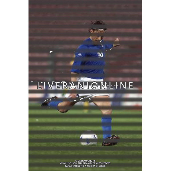 TRIESTE 28-01 2001 ITALIA -LITUANIA NELLA FOTO TOTTI FRANCESCO AG ALDO LIVERANI SAS