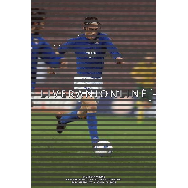 TRIESTE 28-01 2001 ITALIA -LITUANIA NELLA FOTO TOTTI FRANCESCO AG ALDO LIVERANI SAS