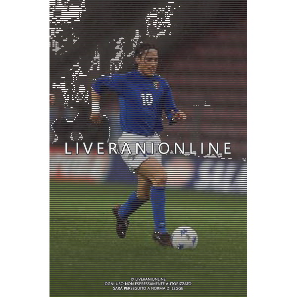 TRIESTE 28-01 2001 ITALIA -LITUANIA NELLA FOTO TOTTI FRANCESCO AG ALDO LIVERANI SAS