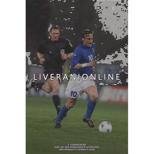 TRIESTE 28-01 2001 ITALIA -LITUANIA NELLA FOTO TOTTI FRANCESCO AG ALDO LIVERANI SAS