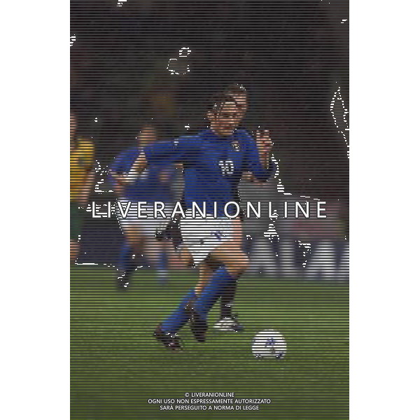 TRIESTE 28-01 2001 ITALIA -LITUANIA NELLA FOTO TOTTI FRANCESCO AG ALDO LIVERANI SAS