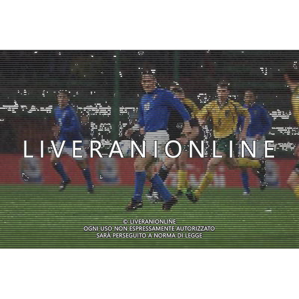 TRIESTE 28-01 2001 ITALIA -LITUANIA NELLA FOTO TOTTI FRANCESCO AG ALDO LIVERANI SAS