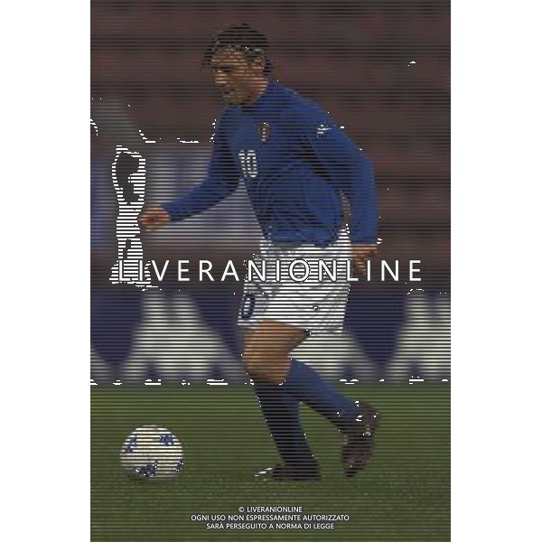 TRIESTE 28-01 2001 ITALIA -LITUANIA NELLA FOTO TOTTI FRANCESCO AG ALDO LIVERANI SAS