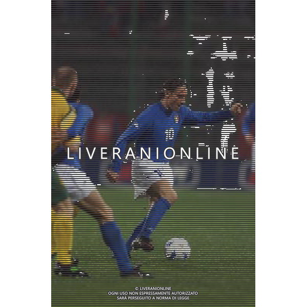 TRIESTE 28-01 2001 ITALIA -LITUANIA NELLA FOTO TOTTI FRANCESCO AG ALDO LIVERANI SAS