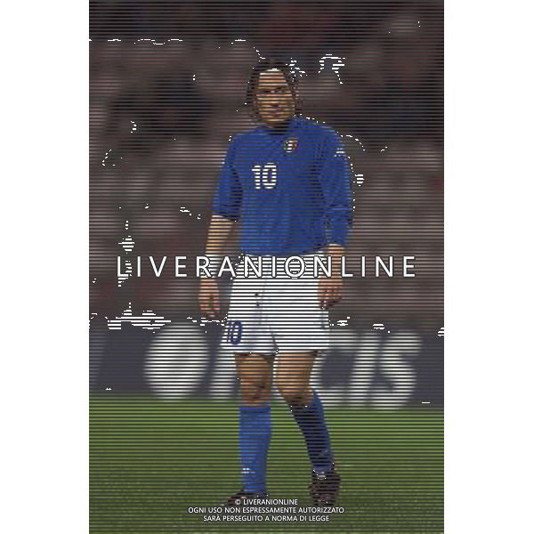 TRIESTE 28-01 2001 ITALIA -LITUANIA NELLA FOTO TOTTI FRANCESCO AG ALDO LIVERANI SAS