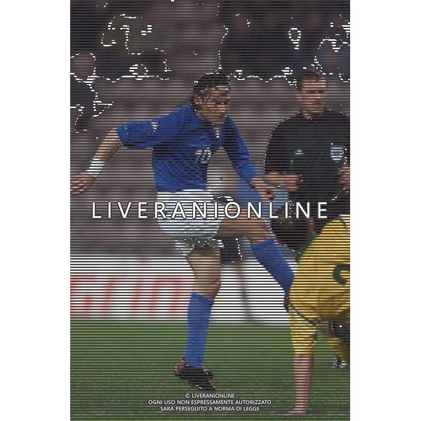 TRIESTE 28-01 2001 ITALIA -LITUANIA NELLA FOTO TOTTI FRANCESCO AG ALDO LIVERANI SAS