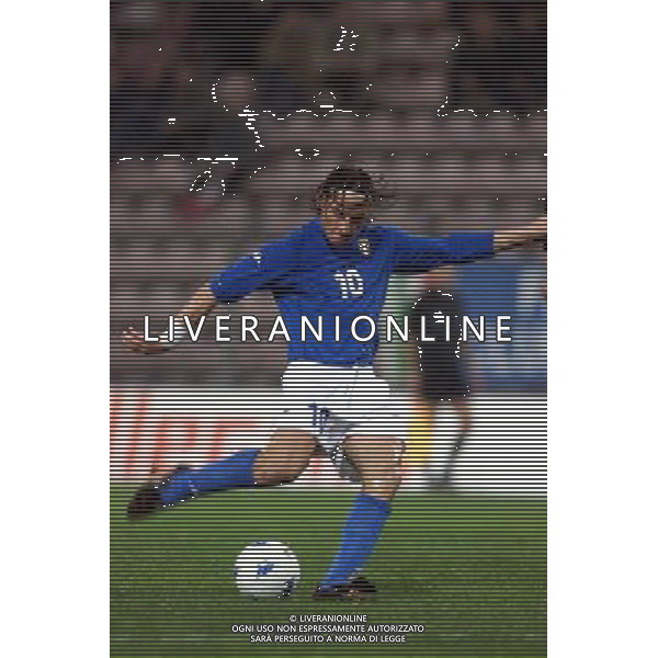 TRIESTE 28-01 2001 ITALIA -LITUANIA NELLA FOTO TOTTI FRANCESCO AG ALDO LIVERANI SAS