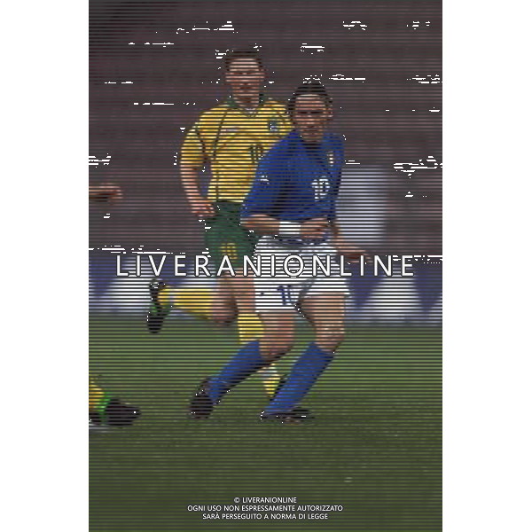 TRIESTE 28-01 2001 ITALIA -LITUANIA NELLA FOTO TOTTI FRANCESCO AG ALDO LIVERANI SAS