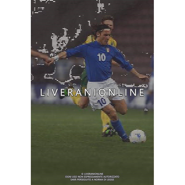 TRIESTE 28-01 2001 ITALIA -LITUANIA NELLA FOTO TOTTI FRANCESCO AG ALDO LIVERANI SAS