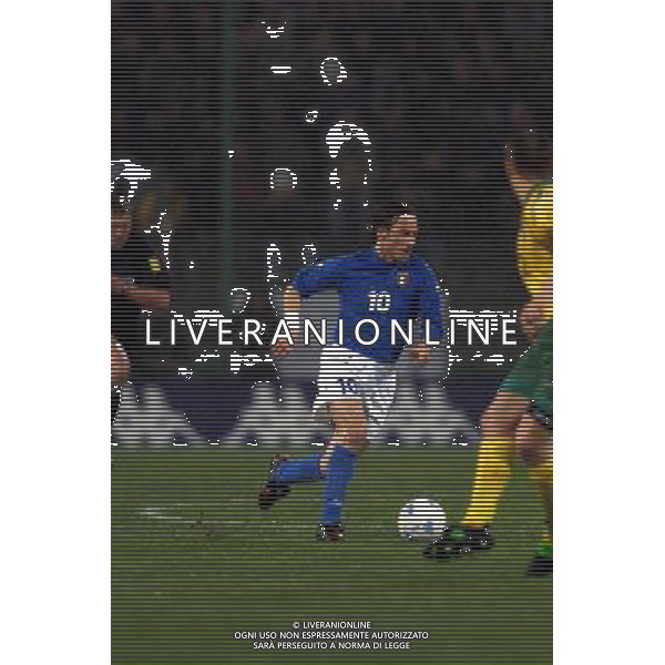 TRIESTE 28-01 2001 ITALIA -LITUANIA NELLA FOTO TOTTI FRANCESCO AG ALDO LIVERANI SAS