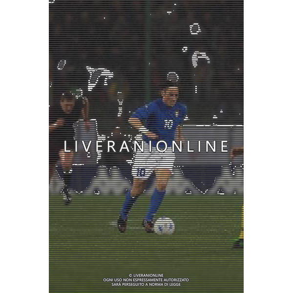 TRIESTE 28-01 2001 ITALIA -LITUANIA NELLA FOTO TOTTI FRANCESCO AG ALDO LIVERANI SAS