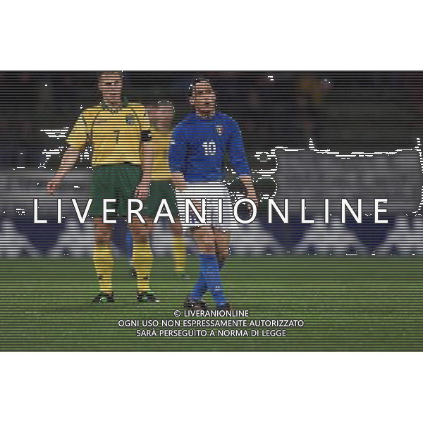 TRIESTE 28-01 2001 ITALIA -LITUANIA NELLA FOTO TOTTI FRANCESCO AG ALDO LIVERANI SAS