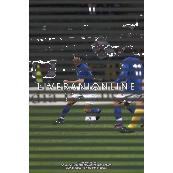 TRIESTE 28-01 2001 ITALIA -LITUANIA NELLA FOTO GIANLUCA ZAMBROTTA AG ALDO LIVERANI SAS