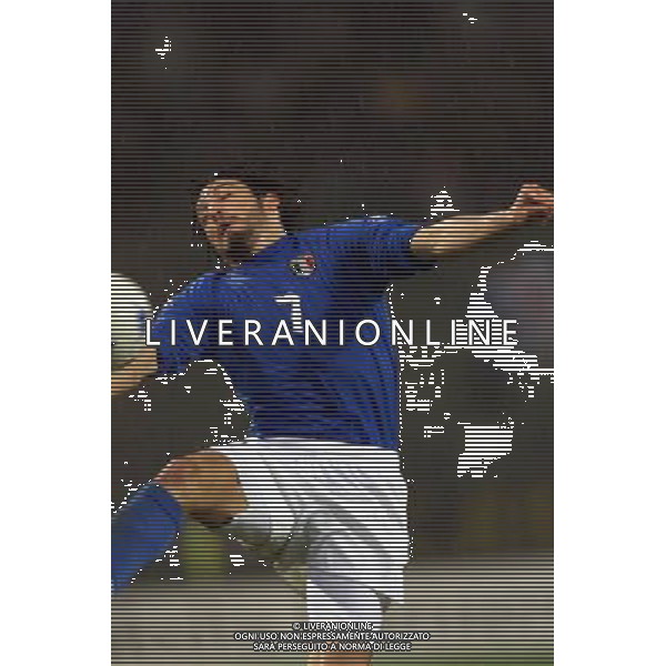 TRIESTE 28-01 2001 ITALIA -LITUANIA NELLA FOTO GIANLUCA ZAMBROTTA AG ALDO LIVERANI SAS