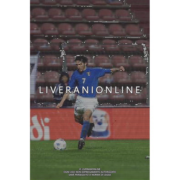 TRIESTE 28-01 2001 ITALIA -LITUANIA NELLA FOTO GIANLUCA ZAMBROTTA AG ALDO LIVERANI SAS