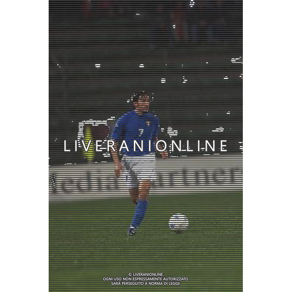 TRIESTE 28-01 2001 ITALIA -LITUANIA NELLA FOTO GIANLUCA ZAMBROTTA AG ALDO LIVERANI SAS