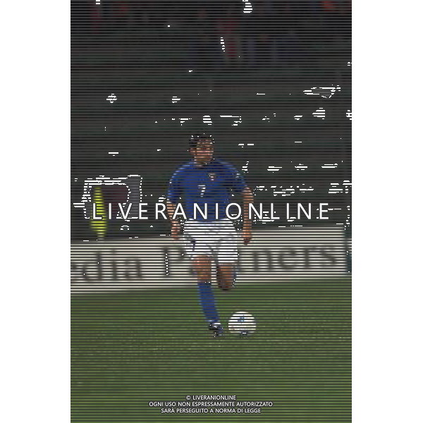 TRIESTE 28-01 2001 ITALIA -LITUANIA NELLA FOTO GIANLUCA ZAMBROTTA AG ALDO LIVERANI SAS