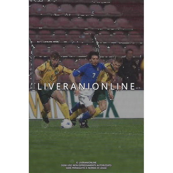 TRIESTE 28-01 2001 ITALIA -LITUANIA NELLA FOTO GIANLUCA ZAMBROTTA AG ALDO LIVERANI SAS