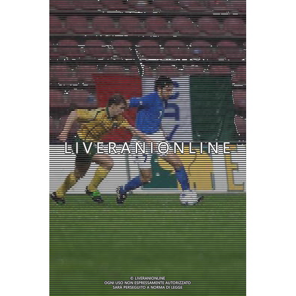 TRIESTE 28-01 2001 ITALIA -LITUANIA NELLA FOTO GIANLUCA ZAMBROTTA AG ALDO LIVERANI SAS