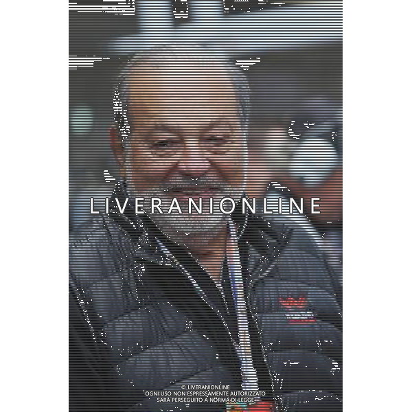 Carlos Slim Sr (MEX) Telmex and America Movil Chairman and Chief Executive. 30.10.2016. Formula 1 World Championship, Rd 19, Mexican Grand Prix, Mexico City, Mexico, Race Day. / AGENZIA ALDO LIVERANI SAS - ITALY ONLY EDITORIAL USE ONLY