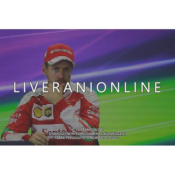 Sebastian Vettel (GER) Ferrari in the FIA Press Conference. 30.10.2016. Formula 1 World Championship, Rd 19, Mexican Grand Prix, Mexico City, Mexico, Race Day. s / AGENZIA ALDO LIVERANI SAS - ITALY ONLY EDITORIAL USE ONLY