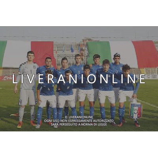 Qualificazioni Europee Nazionale Under 17 ITALIA vs SERBIA 31/10/2016 nella foto: LA FORMAZIONE DELL\'ITALIA ©Claudio Zamagni/Agenzia Aldo Liverani s.a.s.