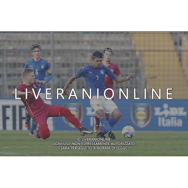 Qualificazioni Europee Nazionale Under 17 ITALIA vs SERBIA 31/10/2016 nella foto: BELLANOVA E KOKIR ©Claudio Zamagni/Agenzia Aldo Liverani s.a.s.