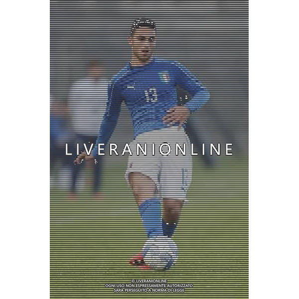 Qualificazioni Europee Nazionale Under 17 ITALIA vs SERBIA 31/10/2016 nella foto: ALESSANDRO AHMETAJ ©Claudio Zamagni/Agenzia Aldo Liverani s.a.s.