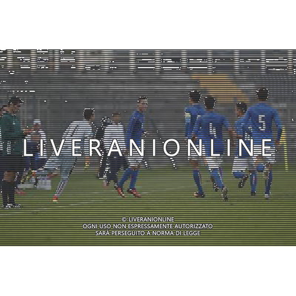 Qualificazioni Europee Nazionale Under 17 ITALIA vs SERBIA 31/10/2016 nella foto: ESULTANZA ITALIA ©Claudio Zamagni/Agenzia Aldo Liverani s.a.s. ©Claudio Zamagni/Agenzia Aldo Liverani s.a.s.