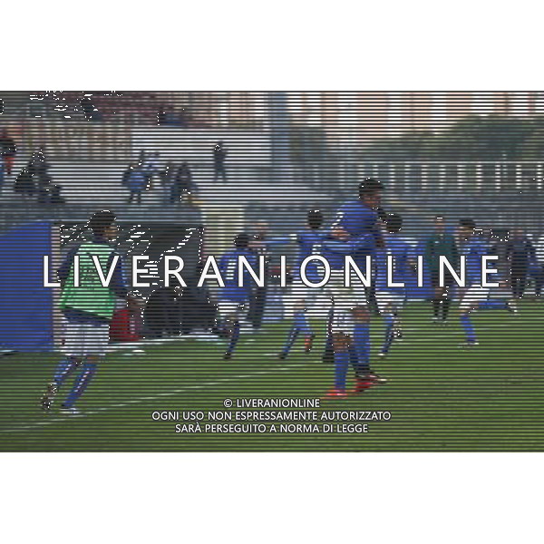 Qualificazioni Europee Nazionale Under 17 ITALIA vs SERBIA 31/10/2016 nella foto: ESULTANZA ITALIA ©Claudio Zamagni/Agenzia Aldo Liverani s.a.s.