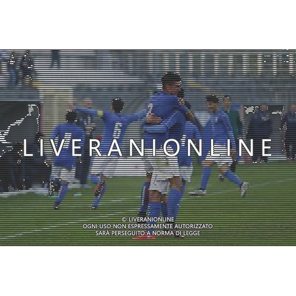 Qualificazioni Europee Nazionale Under 17 ITALIA vs SERBIA 31/10/2016 nella foto: ESULTANZA ITALIA ©Claudio Zamagni/Agenzia Aldo Liverani s.a.s. ©Claudio Zamagni/Agenzia Aldo Liverani s.a.s.