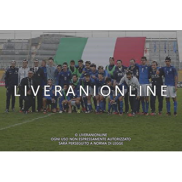 Qualificazioni Europee Nazionale Under 17 ITALIA vs SERBIA 31/10/2016 nella foto: L\'ITALIA DOPO LA VITTORIA ©Claudio Zamagni/Agenzia Aldo Liverani s.a.s.