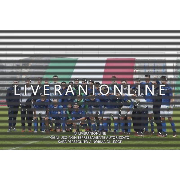 Qualificazioni Europee Nazionale Under 17 ITALIA vs SERBIA 31/10/2016 nella foto: ESULTANZA FINALE ITALIA ©Claudio Zamagni/Agenzia Aldo Liverani s.a.s.