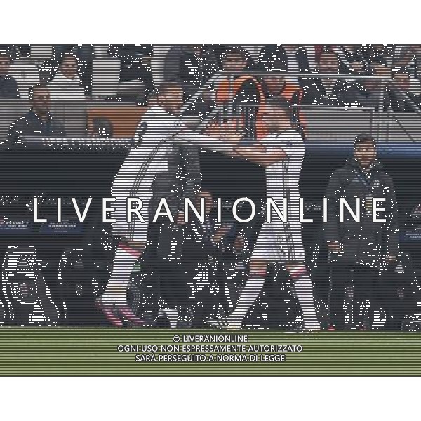 UEFA Champions League Group B match between Besiktas and Napoli at Vodafone Arena in Istanbul , Turkey ,November 01 , 2016. Pictured Cenk Tosun (L) and Dusko Tosic of Besiktas. LIGA MISTRZOW PILKA NOZNA SEZON 2016/2017 FOT.SESKIM PHOTO/NEWSPIX.PL POLAND, TURKEY, GERMANY, AUSTRIA AND UK OUT !!! --- Newspix.pl AG ALDO LIVERANI SAS ONLY ITALY *** Local Caption *** www.newspix.pl mail us: info@newspix.pl call us: 0048 022 23 22 222 --- Polish Picture Agency by Ringier Axel Springer Poland