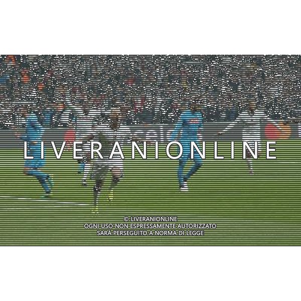 UEFA Champions League Group B match between Besiktas and Napoli at Vodafone Arena in Istanbul , Turkey ,November 01 , 2016. Final Score : Besiktas 1 - Napoli 1 Pictured Ricardo Quaresma and Vincent Aboubakar of Besiktas celebrates after the Quaresma penalty goal. LIGA MISTRZOW PILKA NOZNA SEZON 2016/2017 FOT.SESKIM PHOTO/NEWSPIX.PL POLAND, TURKEY, GERMANY, AUSTRIA AND UK OUT !!! --- Newspix.pl AG ALDO LIVERANI SAS ONLY ITALY *** Local Caption *** www.newspix.pl mail us: info@newspix.pl call us: 0048 022 23 22 222 --- Polish Picture Agency by Ringier Axel Springer Poland