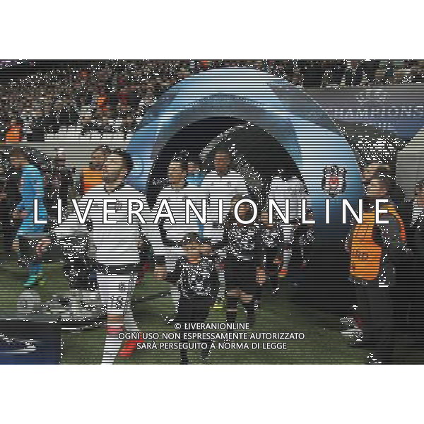 UEFA Champions League Group B match between Besiktas and Napoli at Vodafone Arena in Istanbul , Turkey ,November 01 , 2016. Pictured Tolgay Arslan and Adriano of Besiktas. LIGA MISTRZOW PILKA NOZNA SEZON 2016/2017 FOT.SESKIM PHOTO/NEWSPIX.PL POLAND, TURKEY, GERMANY, AUSTRIA AND UK OUT !!! --- Newspix.pl AG ALDO LIVERANI SAS ONLY ITALY *** Local Caption *** www.newspix.pl mail us: info@newspix.pl call us: 0048 022 23 22 222 --- Polish Picture Agency by Ringier Axel Springer Poland