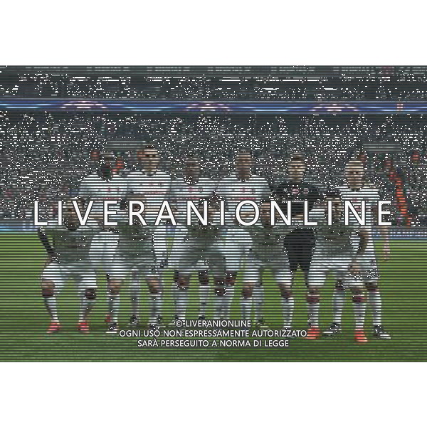 UEFA Champions League Group B match between Besiktas and Napoli at Vodafone Arena in Istanbul , Turkey ,November 01 , 2016. Pictured Besiktas team photo. LIGA MISTRZOW PILKA NOZNA SEZON 2016/2017 FOT.SESKIM PHOTO/NEWSPIX.PL POLAND, TURKEY, GERMANY, AUSTRIA AND UK OUT !!! --- Newspix.pl AG ALDO LIVERANI SAS ONLY ITALY *** Local Caption *** www.newspix.pl mail us: info@newspix.pl call us: 0048 022 23 22 222 --- Polish Picture Agency by Ringier Axel Springer Poland