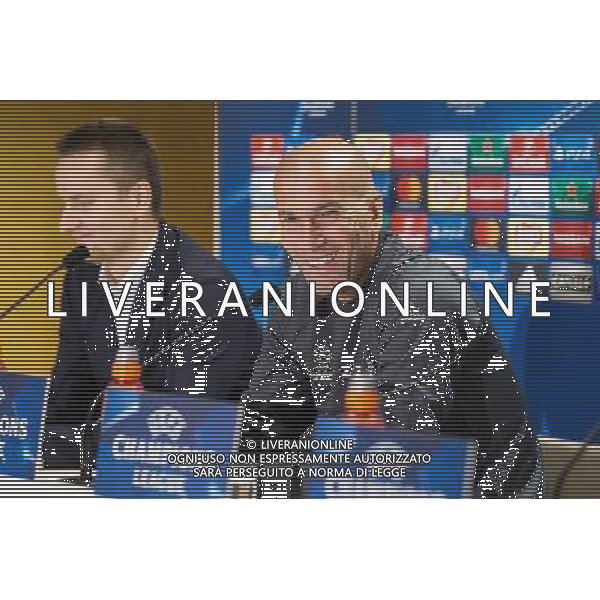 WARSZAWA 01.11.2016. KONFERNCJA PRASOWA REAL MADRYT REAL MADRID PRESS CONFERENCE NZ ZINEDINE ZIDANE , COACH FOT. DAMIAN KUJAWA/ FOTOPYK / 400mm/NEWSPIX.PL --- Newspix.pl AG ALDO LIVERANI SAS ONLY ITALY *** Local Caption *** www.newspix.pl mail us: info@newspix.pl call us: 0048 022 23 22 222 --- Polish Picture Agency by Ringier Axel Springer Poland