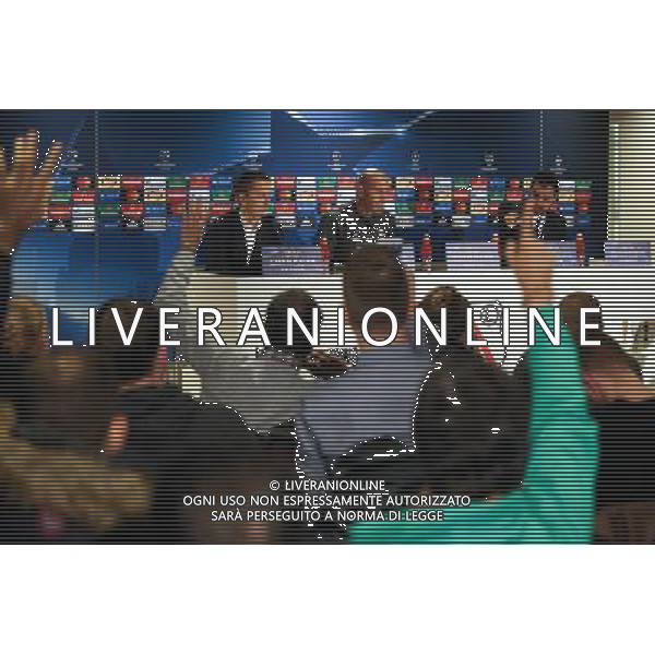 WARSZAWA 01.11.2016 KONFERENCJA PRASOWA REALU MADRYT --- REAL MADRID PRESS CONFERENCE IN WARSAW ZINEDINE ZIDANE FOT. PIOTR KUCZA/NEWSPIX.PL --- Newspix.pl AG ALDO LIVERANI SAS ONLY ITALY *** Local Caption *** www.newspix.pl mail us: info@newspix.pl call us: 0048 022 23 22 222 --- Polish Picture Agency by Ringier Axel Springer Poland