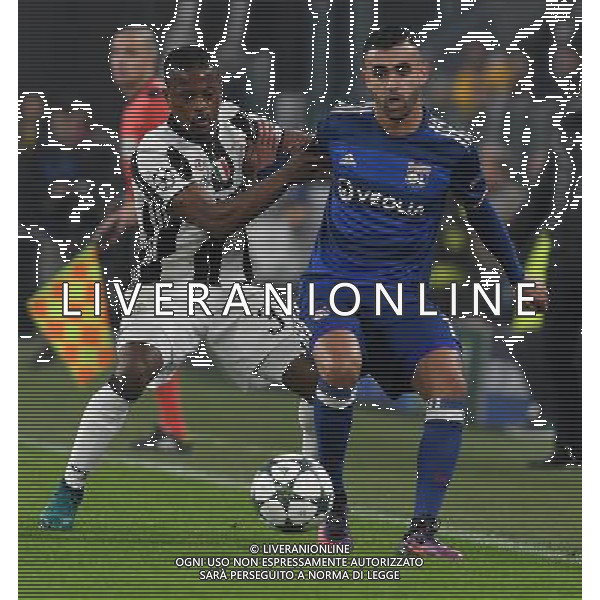 UEFA Champions League 2016/2017 Finale Fase a Girone Gruppo H Torino - 02.11.2016 Juventus-Lione Nella Foto:ghezzal evra /Ph.Vitez-Ag. Aldo Liverani
