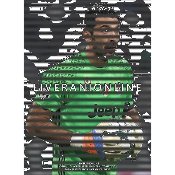 UEFA Champions League 2016/2017 Finale Fase a Girone Gruppo H Torino - 02.11.2016 Juventus-Lione Nella Foto:buffon gianluigi /Ph.Vitez-Ag. Aldo Liverani