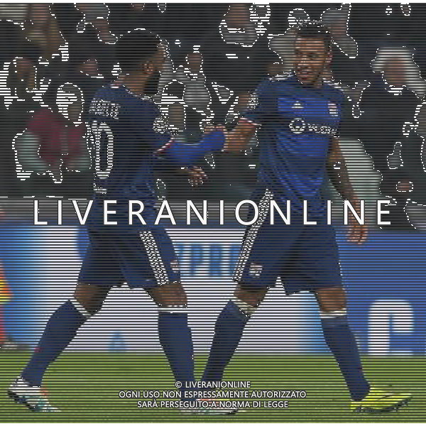 UEFA Champions League 2016/2017 Finale Fase a Girone Gruppo H Torino - 02.11.2016 Juventus-Lione Nella Foto: tolisso esultanza dopo il gol con lacazette /Ph.Vitez-Ag. Aldo Liverani